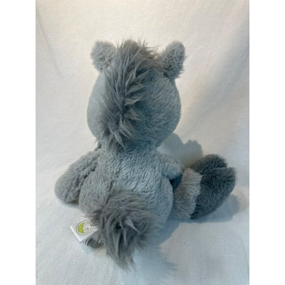Animal Adventure Plush Gray Donkey Stuffed Animal Toy 12” Soft Floppy 2020 - Picture 4 of 6